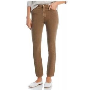 AG Mari High Rise Slim‎ Straight Corduroy Jeans Size 32